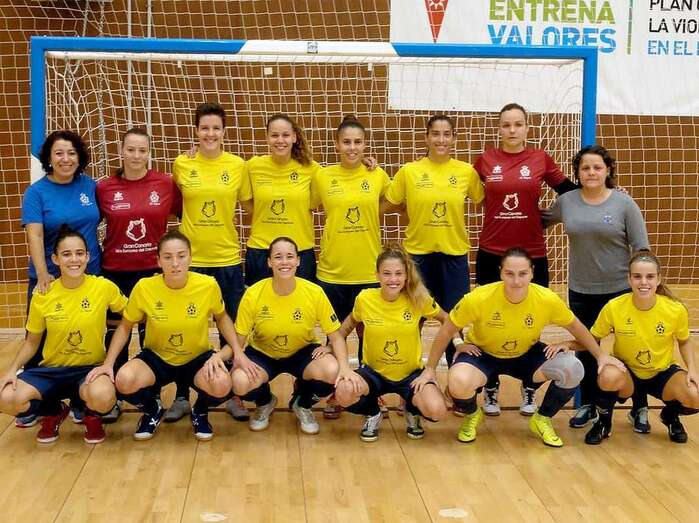 Formación del Preconte Telde (Foto TA)